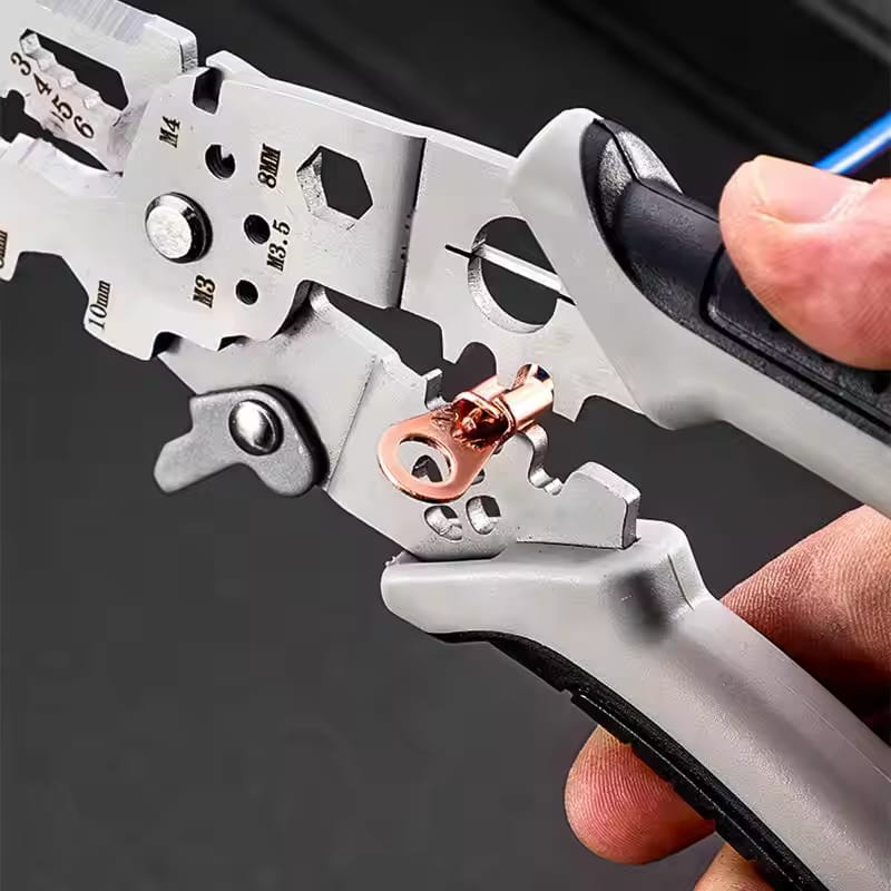 Multi-Function 9-1 Professional Elbow Wire Stripper Crimping Tool